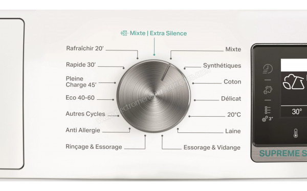 WHIRLPOOL W6XW845WBFR - Vue des programmes