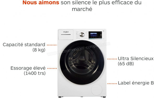 WHIRLPOOL W6XW845WBFR - Mise en situation