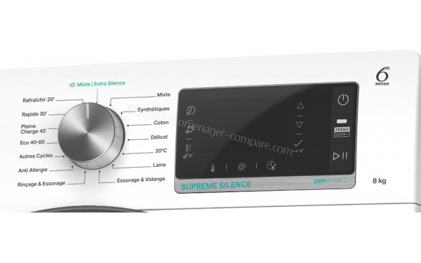 WHIRLPOOL W6XW845WRFR - Vue des programmes