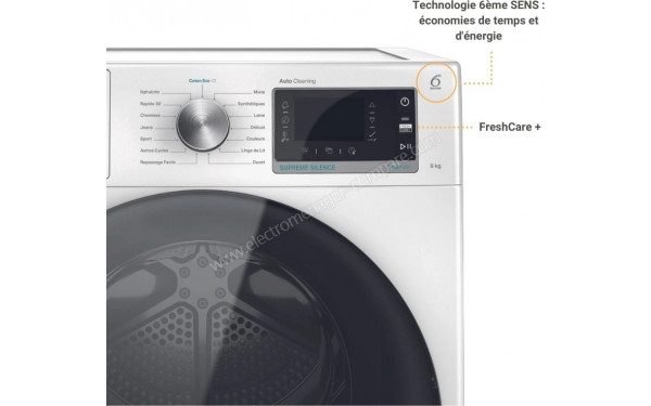WHIRLPOOL W7D93WBFR - Vue des programmes