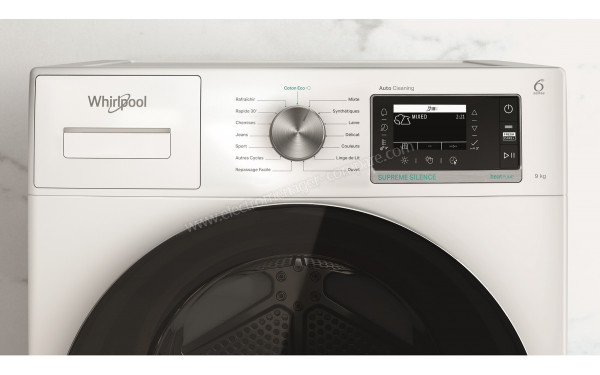 WHIRLPOOL W7D93WRFR - Panneau de commandes