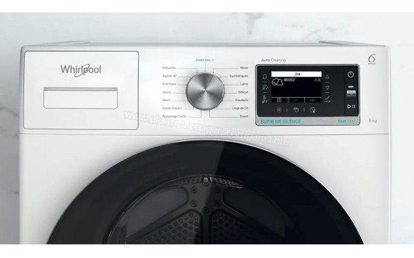 WHIRLPOOL W7D94WRFR - Panneau de commandes