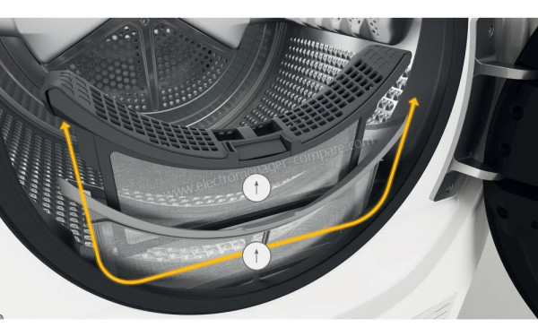WHIRLPOOL W7D94WRFR - Filtre &agrave; peluches