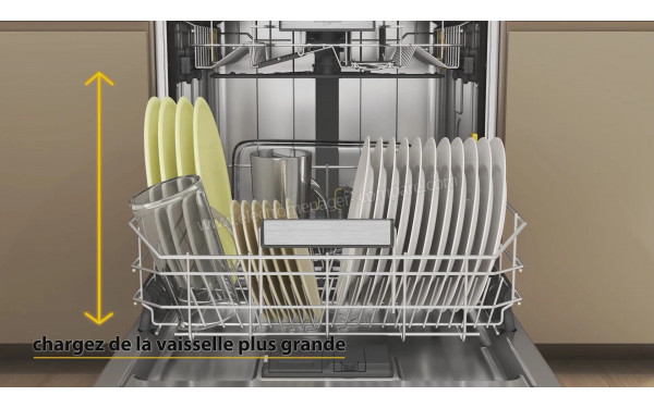 WHIRLPOOL W7IHF60TUS - Vue du panier inf&eacute;rieur