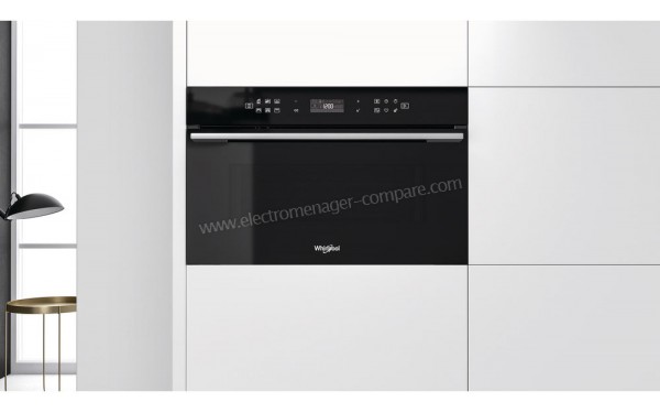 WHIRLPOOL W7 MD440 NB - Appareil encastr&eacute; vue de face