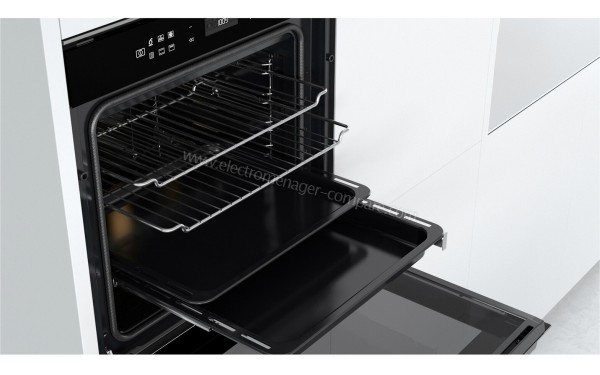 WHIRLPOOL W7 OS4 4S1 P BL - Vue 3/4 gauche