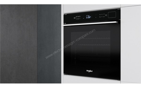 WHIRLPOOL W7 OS4 4S1 P BL - Vue 3/4 droite