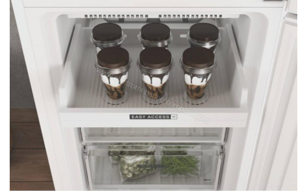 WHIRLPOOL W7X81IW - Vue de l'int&eacute;rieur partie cong&eacute;lateur