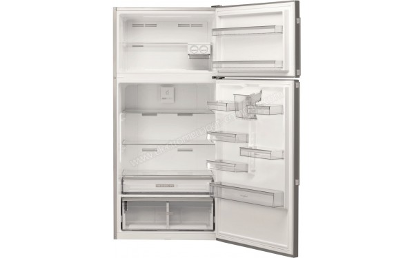 WHIRLPOOL W84TE72X AQUA - Vue de l'int&eacute;rieur vide (cr&eacute;dit : Boulanger)