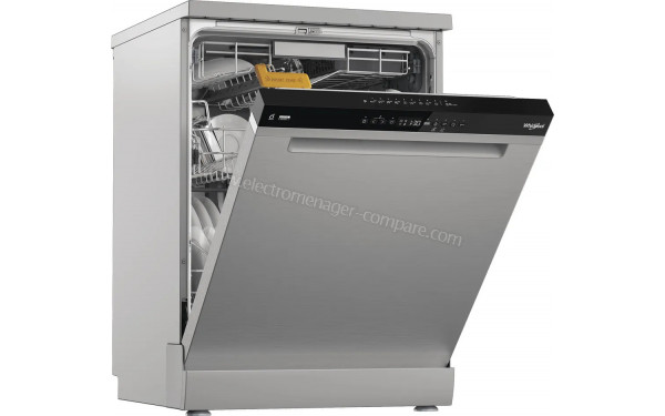 WHIRLPOOL W8FHP51X - Vue 3/4 gauche