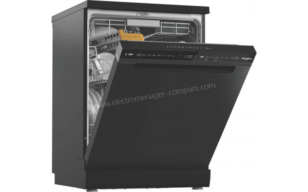 WHIRLPOOL W8FHS61BS - Vue 3/4 gauche