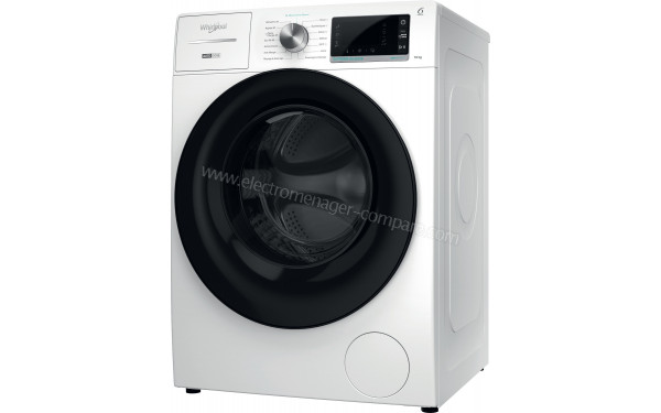 WHIRLPOOL W8W046WBFR - Vue 3/4 droite