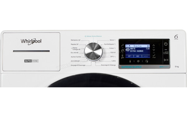 WHIRLPOOL W8W946WRFR - Panneau de commandes