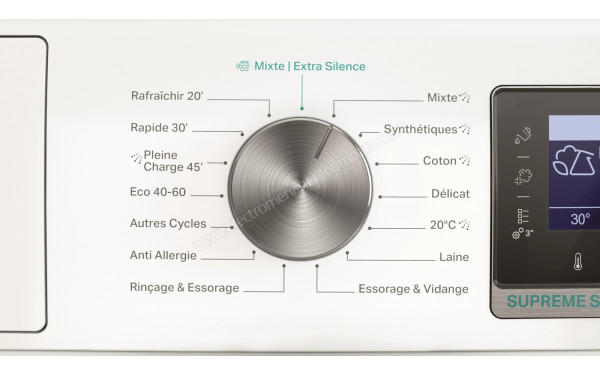 WHIRLPOOL W8X89ADSILENCEFR - Vue des programmes