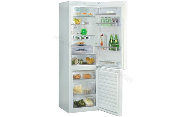 WHIRLPOOL WBC36992NFCAW - Vue de l'int&eacute;rieur (cr&eacute;dit : Boulanger)
