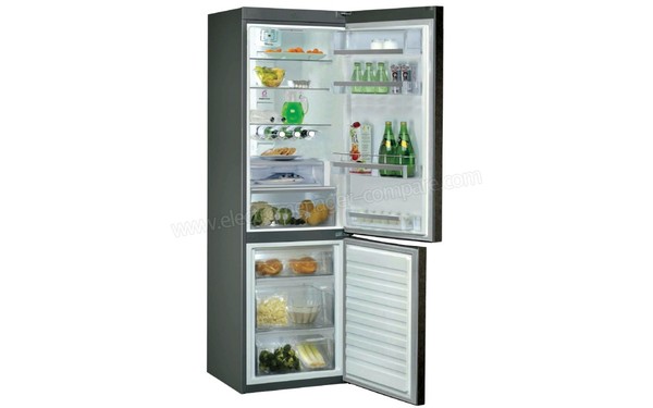 WHIRLPOOL WBC36992NFCCB - Vue de l'int&eacute;rieur (cr&eacute;dit : Darty)