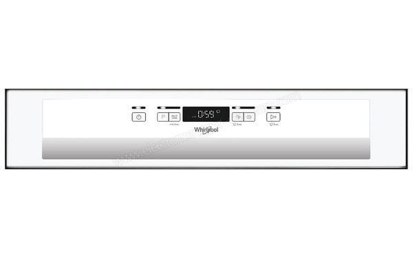 WHIRLPOOL WBC3C24P - Panneau de commandes