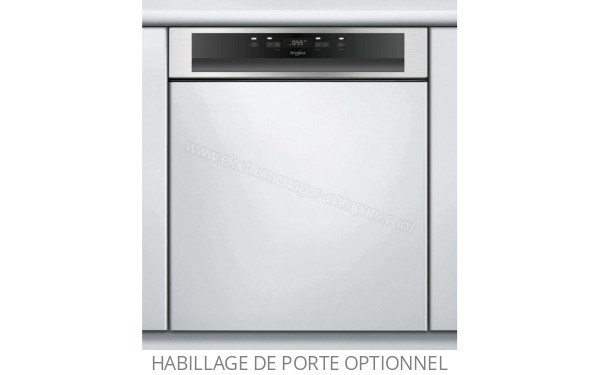 WHIRLPOOL WBC3C33PX - Vue de face