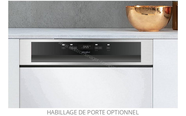 WHIRLPOOL WBC3C33PX - Panneau de commandes