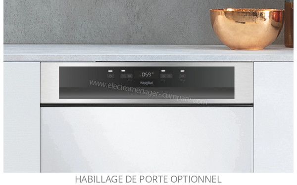 WHIRLPOOL WBO3T133PFX - Panneau de commandes