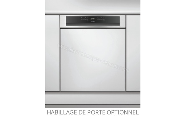 WHIRLPOOL WBO3T133PFX - Vue de face