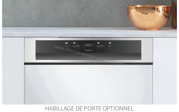 WHIRLPOOL WBO3T341PX - Panneau de commandes
