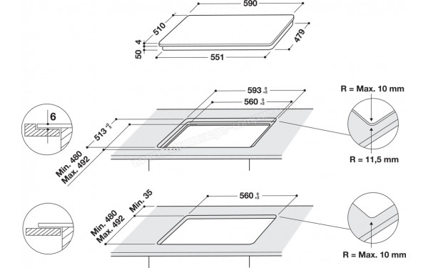 WHIRLPOOL WB S2560 NE - Sch&eacute;ma technique