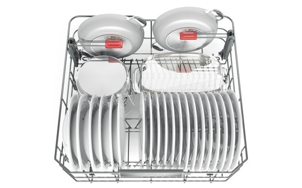 WHIRLPOOL WCIO3T1236PE - Vue n&deg;1 du panier inf&eacute;rieur (cr&eacute;dit : Darty)