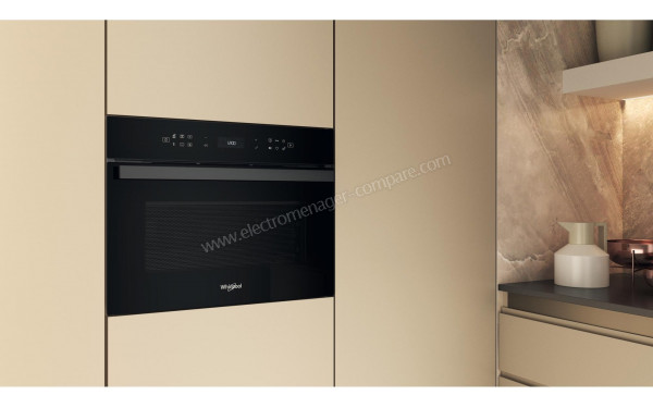 WHIRLPOOL WCW6O7HTBF - Appareil encastr&eacute; vue de 3/4 gauche