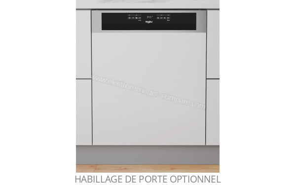 WHIRLPOOL WD0BD851AX - Vue de face