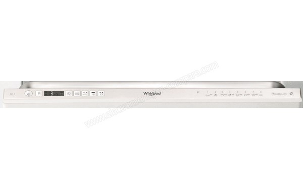 WHIRLPOOL WDIC3C24PE - Panneau de commandes (cr&eacute;dit : Boulanger)