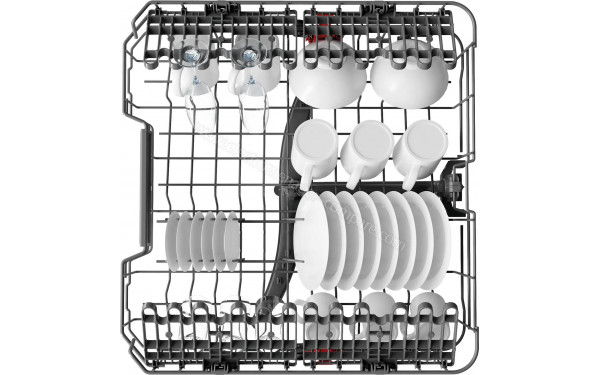 WHIRLPOOL WDIC3C34PE - Vue du panier sup&eacute;rieur