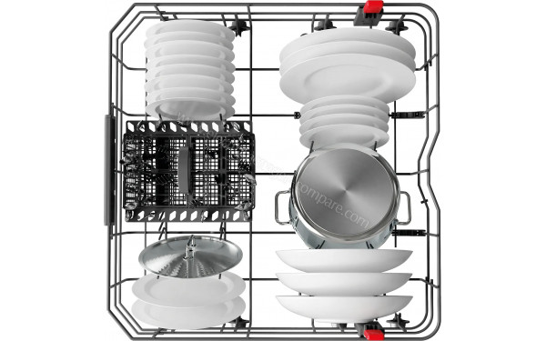 WHIRLPOOL WDIC3C34PE - Vue du panier inf&eacute;rieur