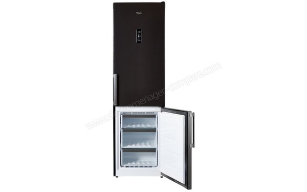 WHIRLPOOL WDNF93DKSH - Vue de la patie cong&eacute;lateur vide (cr&eacute;dit : Boulanger)