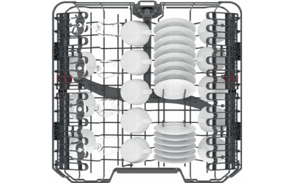 WHIRLPOOL WFC3C34APX - Vue du panier sup&eacute;rieur