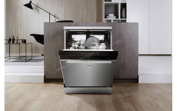 WHIRLPOOL WFO3T1236.5PX - Mise en situation porte ouverte