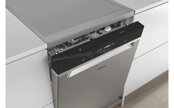 WHIRLPOOL WFP5O41PLGX - Vue du dessus