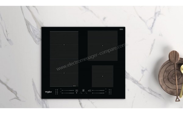 WHIRLPOOL WF S4160 BF - Appareil encastr&eacute; vue du dessus