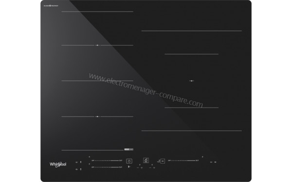 WHIRLPOOL WFS9860CPNE - Vue du dessus