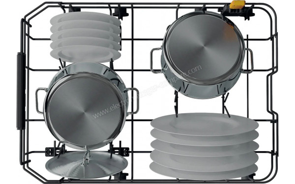 WHIRLPOOL WH6FC11BS7A0W - Vue du panier inf&eacute;rieur