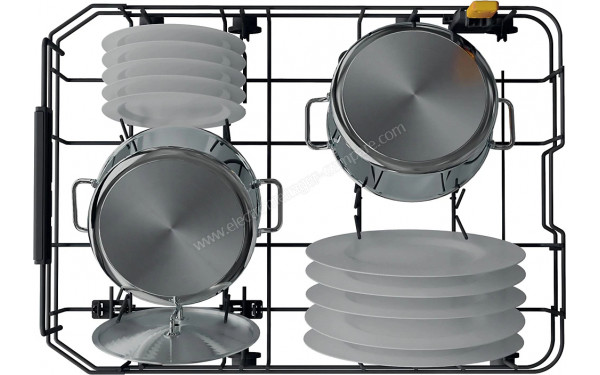 WHIRLPOOL WH6FC11BS7A0X - Vue du panier inf&eacute;rieur