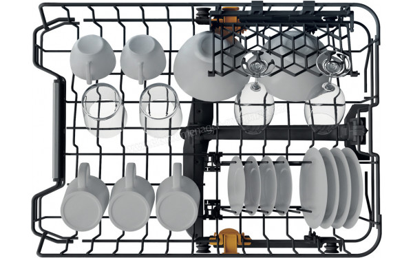 WHIRLPOOL WH6IB10BS7LA0 - Vue du panier sup&eacute;rieur