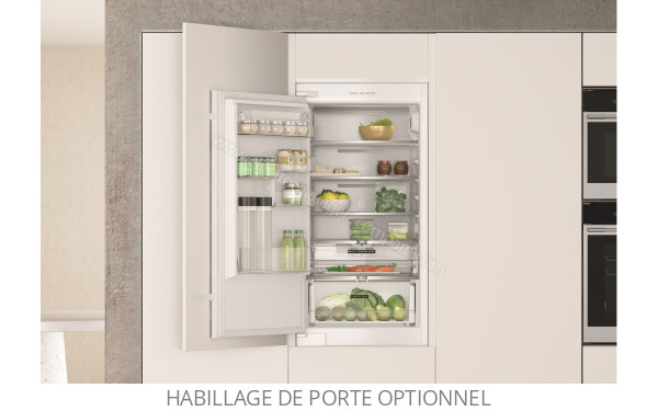 WHIRLPOOL WHC18T141 - Vue de l'int&eacute;rieur partie r&eacute;frig&eacute;rateur