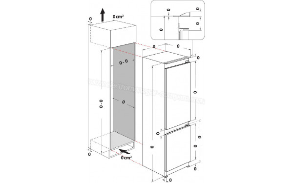 WHIRLPOOL WHK25292B5E - Dimensions