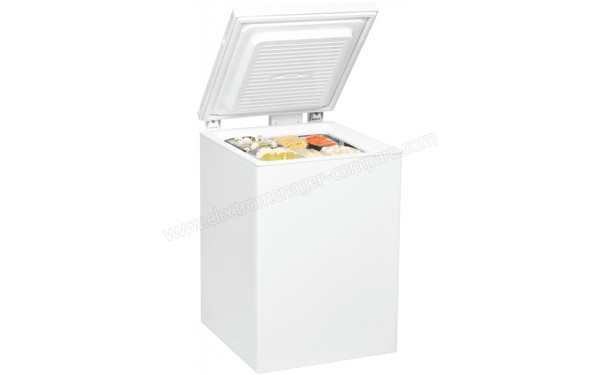 WHIRLPOOL WHS1421 - Vue 3/4 gauche porte ouverte