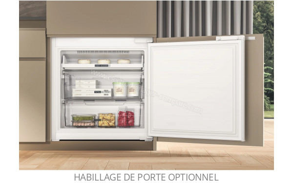 WHIRLPOOL WHSP70T232P - Vue de l'int&eacute;rieur partie cong&eacute;lateur