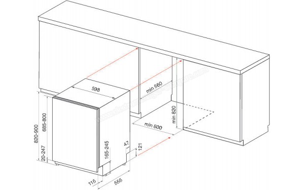 WHIRLPOOL WIC3C24PSE - Sch&eacute;ma technique