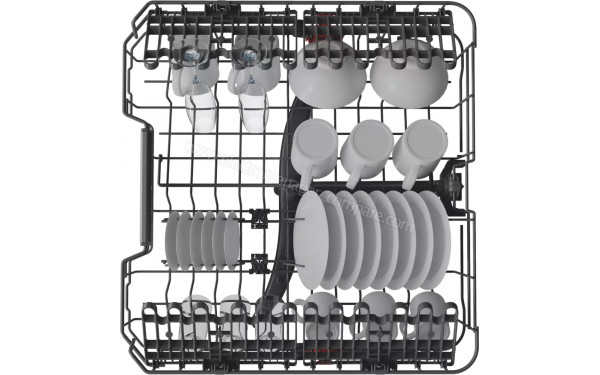 WHIRLPOOL WIO3O540PELG - Vue du panier sup&eacute;rieur
