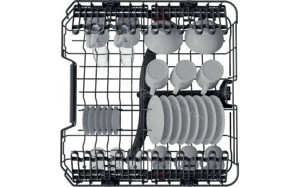 WHIRLPOOL WIS7020PEF - Vue du panier sup&eacute;rieur