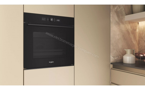 WHIRLPOOL WK5BAS81PM1S - Appareil encastr&eacute; vue de 3/4 gauche